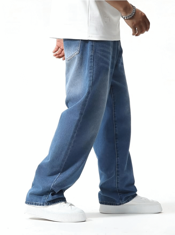 Ben Martin Men’s Loose Mid Rise Jeans – Everyday Comfort - Image 5