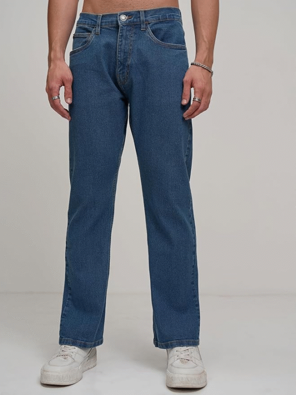 Highlander Men's Straight Fit Jeans - Image 5