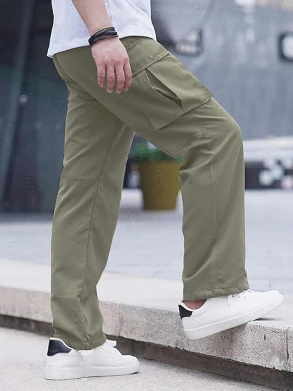 Lymio Men’s Cotton Cargo Pants (Cargo-01-04) - Image 3