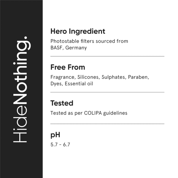 Minimalist Sunscreen SPF 50 PA++++ (50g) - Image 3