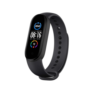MI Smart Band 5 – 1.1" AMOLED Display, 2-Week Battery, 11 Sports Modes, Heart Rate & Women's Health Tracking (Black)