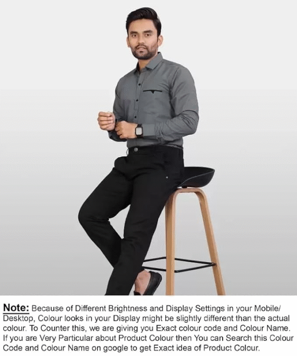CB-COLEBROOK Men's Regular Fit Soft Touch Cotton Casual Shirt - Image 5