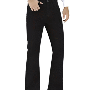 Ben Martin Men's Wide Leg Fit Mid Rise Jeans