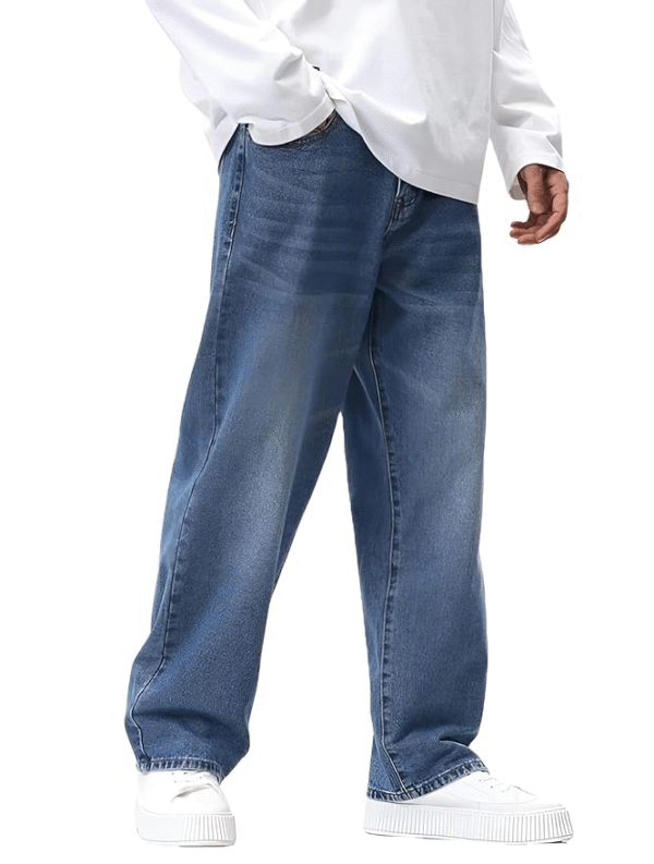 Ben Martin Loose Mid Rise Jeans for Men – Comfortable Fit