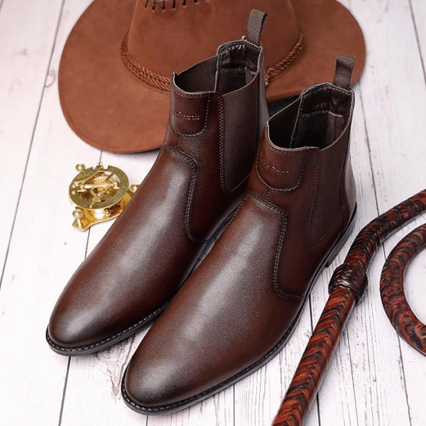 LOUIS STITCH Men's Chelsea Boots – Handcrafted Elegance for Every Occasion - Image 2