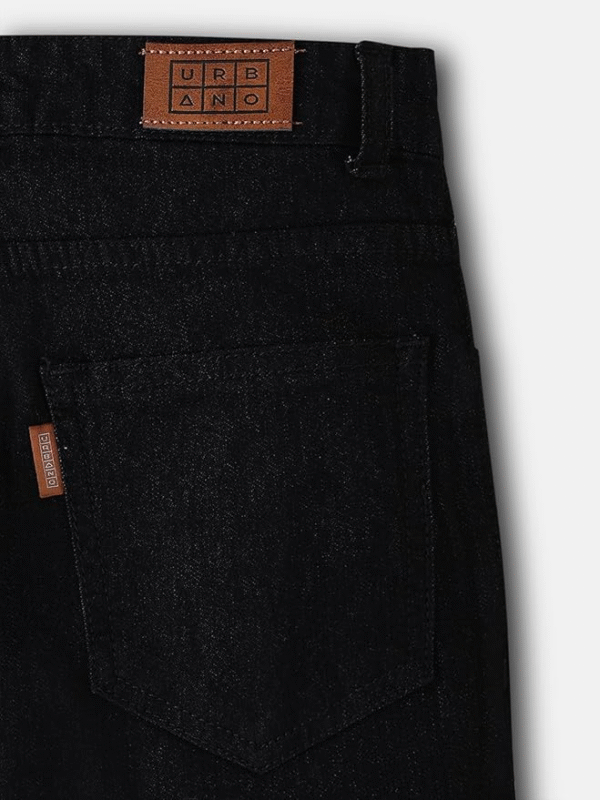 Urbano Juniors Boy's Regular Fit Mid Rise Jeans – Comfortable & Durable Denim - Image 4