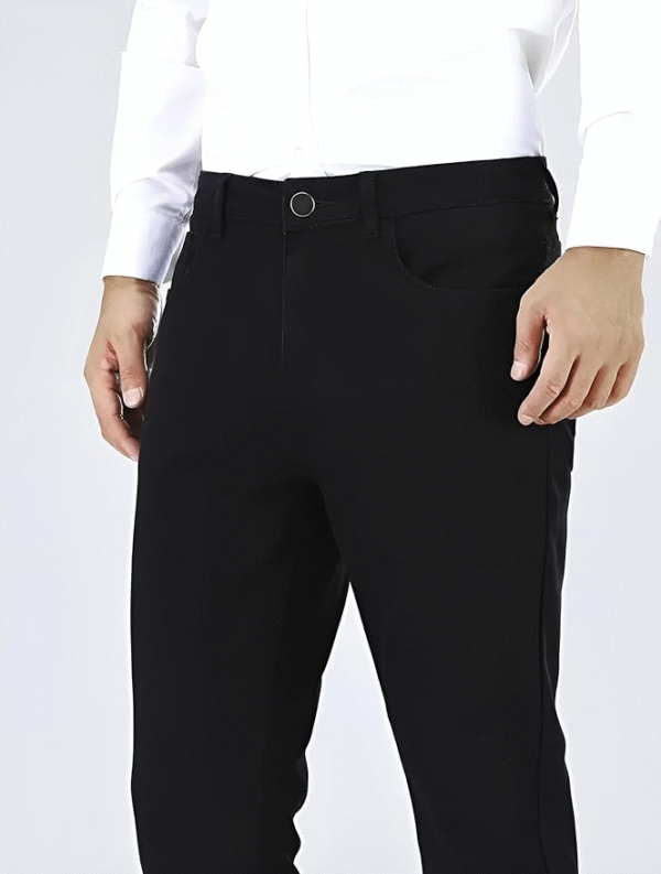 Ben Martin Men's Wide Leg Fit Mid Rise Jeans - Image 6