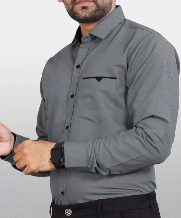 CB-COLEBROOK Men's Regular Fit Soft Touch Cotton Casual Shirt - Image 3