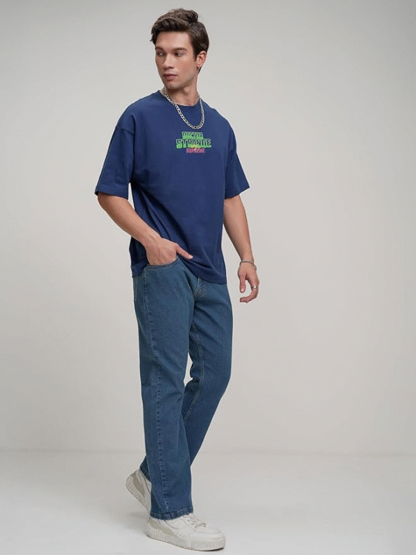 Highlander Men's Straight Fit Jeans - Image 2