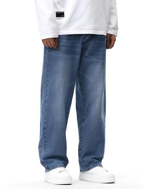 Ben Martin Men's Loose Fit Mid Rise Jeans – Comfortable & Casual Everyday Denim - Image 5