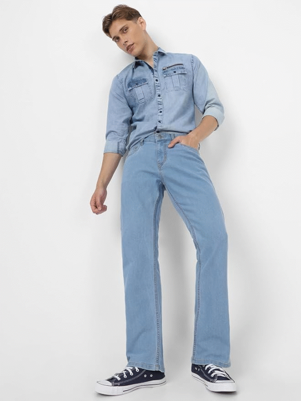 Urbano Fashion Men's Stretch Fit Mid Rise Jeans - Image 4