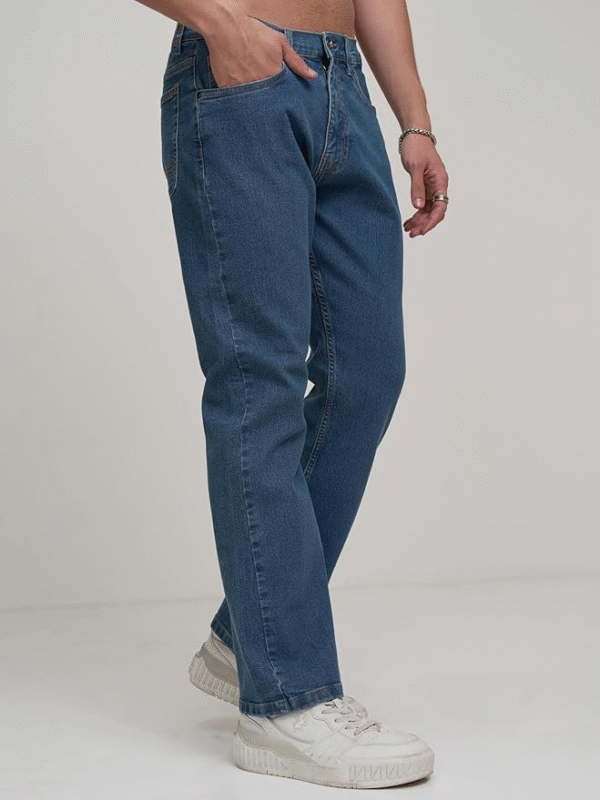 Highlander Men's Straight Fit Jeans - Image 4