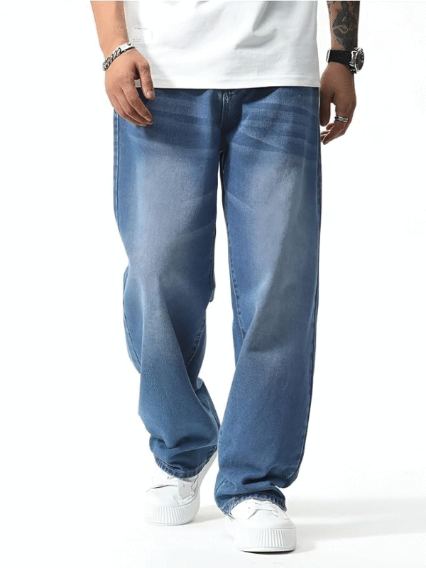 Ben Martin Men’s Loose Mid Rise Jeans – Everyday Comfort - Image 2
