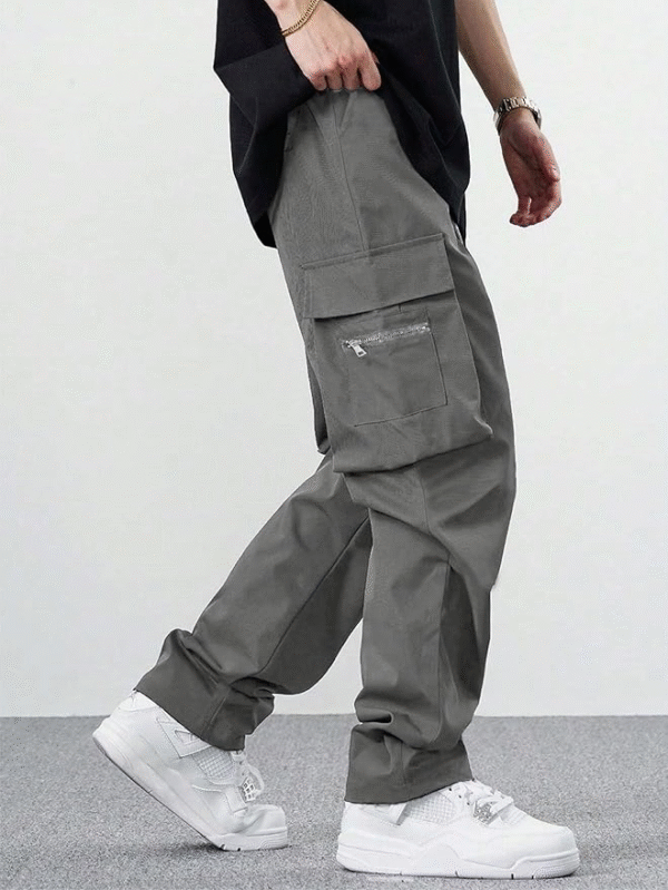 Lymio Men’s Cotton Cargo Pants – Durable, Comfortable & Functional - Image 3