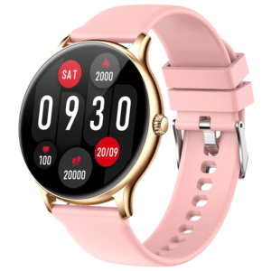 Fire-Boltt Phoenix Smart Watch with Bluetooth Calling For women, 120+ Sports Modes, SpO2 & Heart Rate Monitoring – Pink