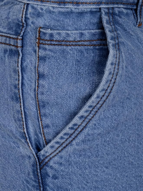 Ben Martin Men’s Slim Fit Mid Rise Denim Jeans – Stylish Cross Pocket Casual Pant for Men - Image 5