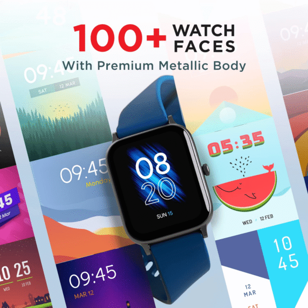 boAt Xtend Pro Smart Watch with Bluetooth Calling, 1.78” AMOLED Display, 700+ Active Modes & Health Suite (Deep Blue) - Image 3