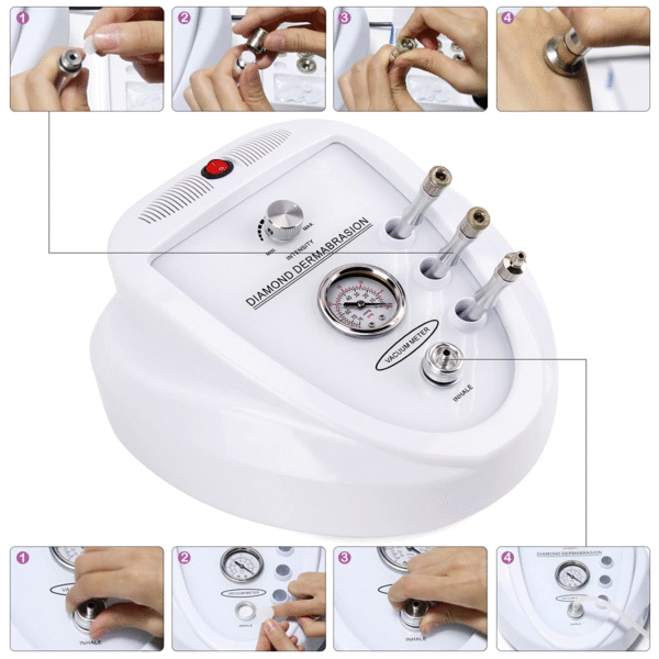 Yofuly190816 Microdermabrasion Machine – 65–68cmHg Suction Power | Professional Dermabrasion Device for Skin Rejuvenation, Peeling & Tightening - Image 8