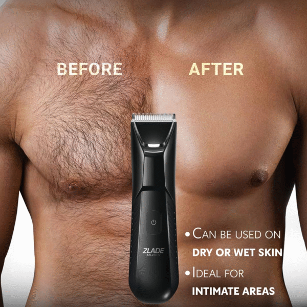 Zlade Ballistic LITE PLUS Trimmer for Men – Body, Beard & Private Grooming - Image 2