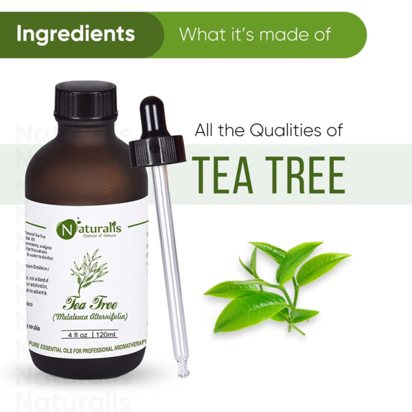 Naturalis Tea Tree Essential Oil – 120ml - Image 3